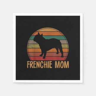 Serviette En Papier cadeau maman bulldog français | cadeau pour animau