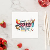 Serviette En Papier Cadeau pour Enseignant | Enseignant Spécialisé (En situation)