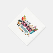 Serviette En Papier Cadeau pour Enseignant | Enseignant Spécialisé (Coin)