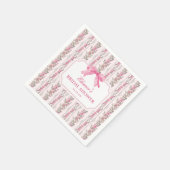 Serviette En Papier Cadeaux de Fiançailles de Fête de Mariage avec Rub (Coin)