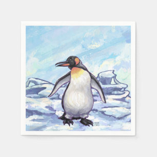 Serviette En Papier Cadeaux et accessoires de pingouin