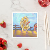 Serviette En Papier Cadeaux et accessoires de poulet (En situation)