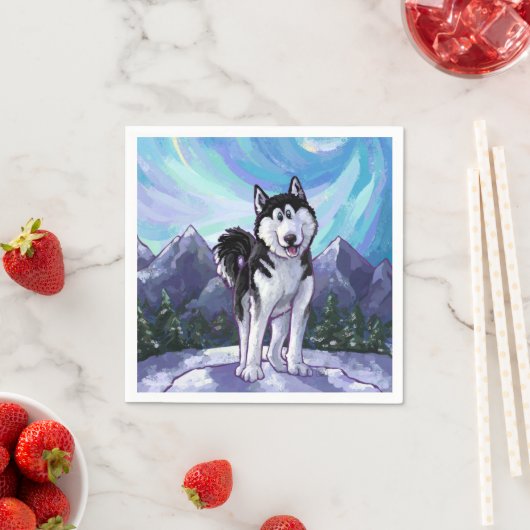 Serviette En Papier Cadeaux et accessoires Husky (En situation)