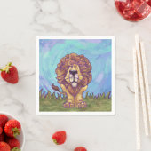 Serviette En Papier Cadeaux et accessoires Lion (En situation)