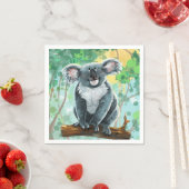 Serviette En Papier Cadeaux et accessoires pour ours Koala (En situation)