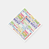 Serviette En Papier Cadeaux Uniques Et Spéciaux 70e Anniversaire (Coin)