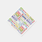 Serviette En Papier Cadeaux Uniques Et Spéciaux De Fête Du 85E Anniver (Coin)