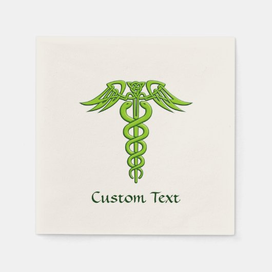 Serviette En Papier Caduceus (Devant)
