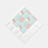 Serviette En Papier café (Coin)