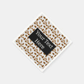 Serviette En Papier Café (Coin)
