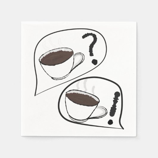 Serviette En Papier Café ? (Devant)