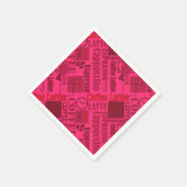 Serviette En Papier Café aimant (Coin)