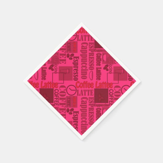 Serviette En Papier Café aimant (Coin)