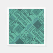 Serviette En Papier Café aimant (Devant)