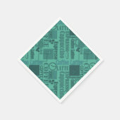 Serviette En Papier Café aimant (Coin)