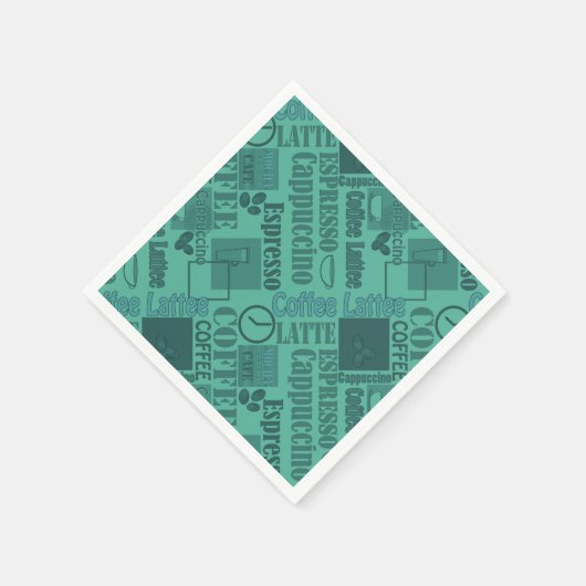 Serviette En Papier Café aimant (Coin)