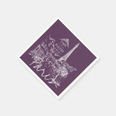 Serviette En Papier Café de Paris (Coin)
