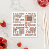 Serviette En Papier Café favori (En situation)