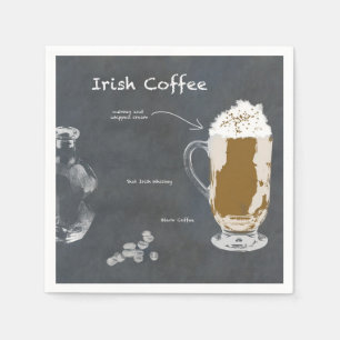 Serviette En Papier Café irlandais