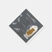 Serviette En Papier Café irlandais (Coin)