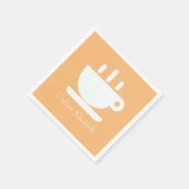 Serviette En Papier Café Klatsch Peach (Coin)