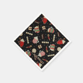 Serviette En Papier Café Latte Christmas Café serviettes (Coin)