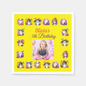 Serviette En Papier Café Lover Ghost Table Napkin pour enfants Anniver (Devant)