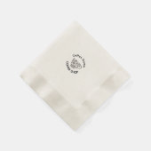 Serviette En Papier Café Obsessionnel Cute Barista (Coin)