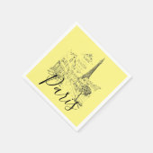 Serviette En Papier Cafe Paris   Serviettes (Coin)