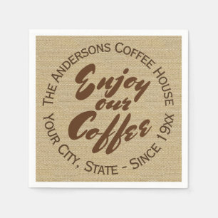 Serviette En Papier Café-restaurant de maison ou d'affaires