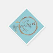 Serviette En Papier Café S'Il Vous Plaît (Coin)
