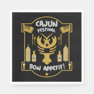 Serviette En Papier Cajun Bayou de Louisiane