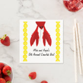 Serviette En Papier Cajun Crawfish Boil Party (En situation)