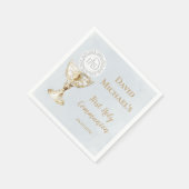 Serviette En Papier Calice Première Sainte Communion (Coin)