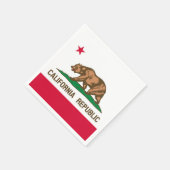 Serviette En Papier Californie (Coin)