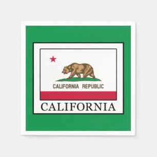 Serviette En Papier Californie