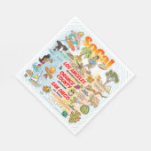 Serviette En Papier Californie du Sud (Coin)