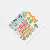 Serviette En Papier Californie du Sud (Coin)