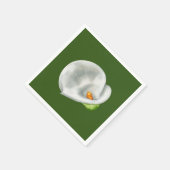 Serviette En Papier Calla Lilly (Coin)