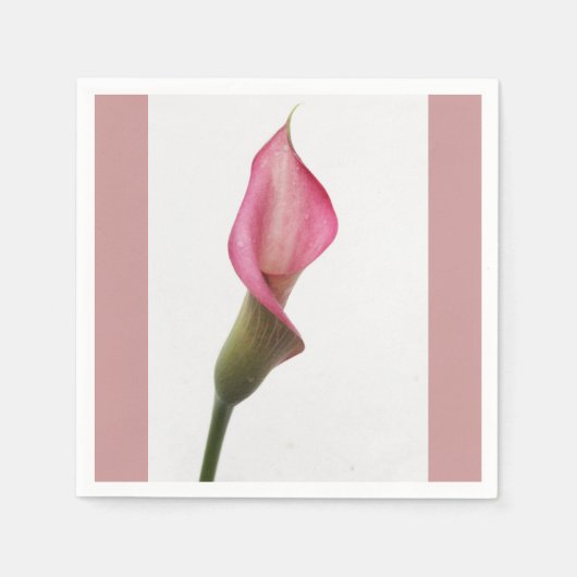 Serviette En Papier Calla Lily (Devant)