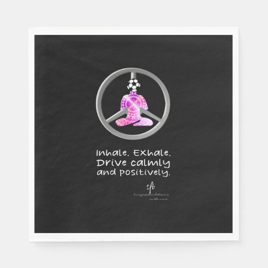 Serviette En Papier Calme Voiture Ride Accueil Berry Yogurt Soccer (Devant)