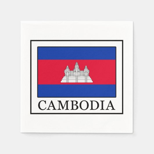 Serviette En Papier Cambodge (Devant)