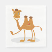 Serviette En Papier Camel amusant (Devant)