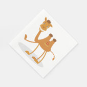 Serviette En Papier Camel amusant (Coin)