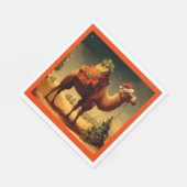 Serviette En Papier Camel de Noël 1 (Coin)