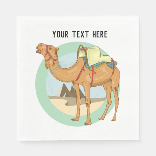 Serviette En Papier Camel Trek Cairo (Devant)