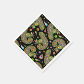 Serviette En Papier Caméléon Fantaisie Psychédélique (Coin)