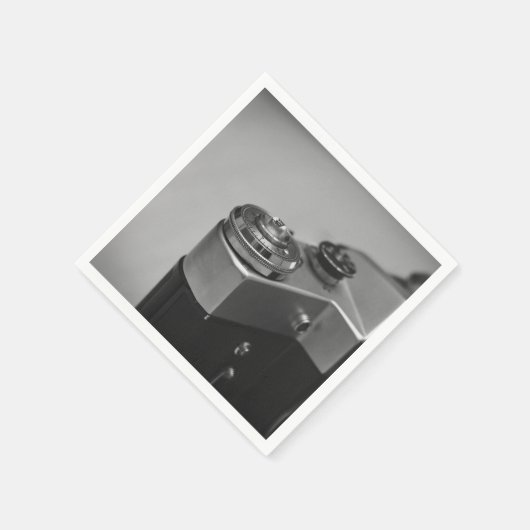 Serviette En Papier Caméra rétro (Coin)