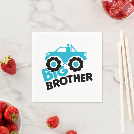 Serviette En Papier Camion Big Brother Monster (En situation)