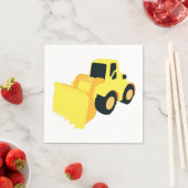 Serviette En Papier Camion de construction de chargeur frontal (En situation)